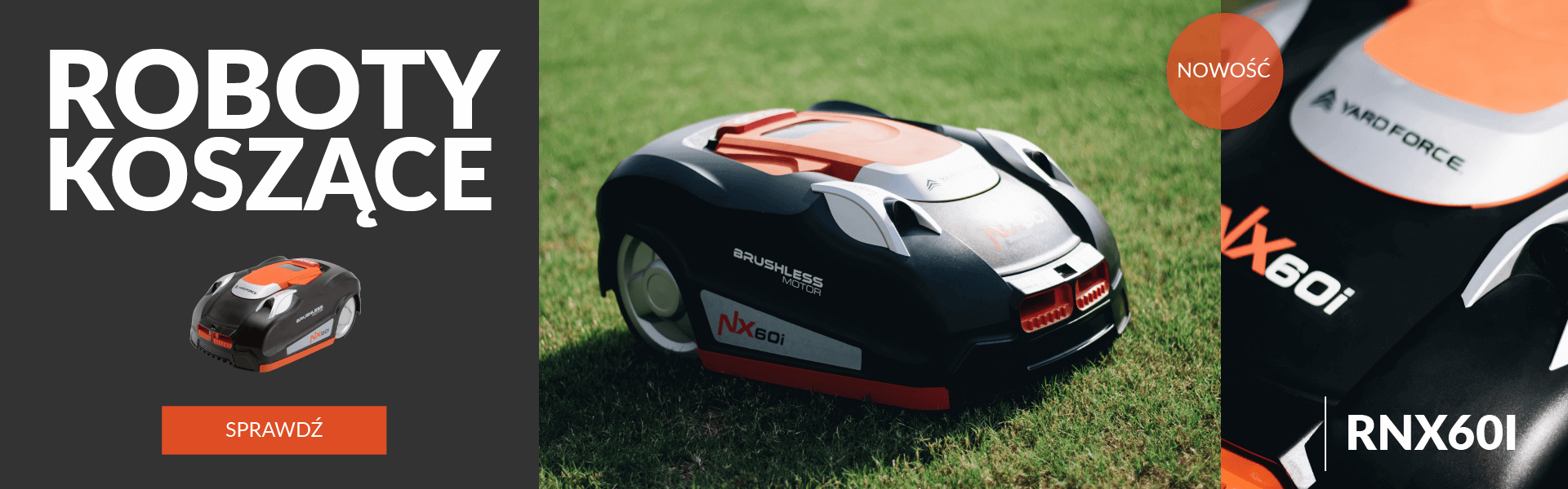 Nowość w Focus Garden - Roboty Koszące - Sprawdź!