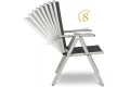 Krzesło ogrodowe SYDNEY Silver