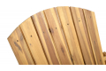 Drewniany fotel ogrodowy NARWIK Teak Look