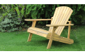 Drewniany fotel ogrodowy NARWIK Teak Look