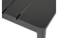 stół szczegóły Narożnik ogrodowy aluminiowy MONZA CAFFE + fotel Grey - FURRORE