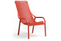 Krzeslo NARDI Net Lounge Corallo front