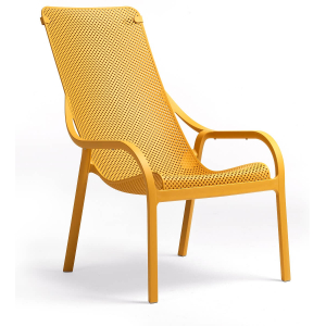 Krzeslo NARDI Net Lounge Senape front