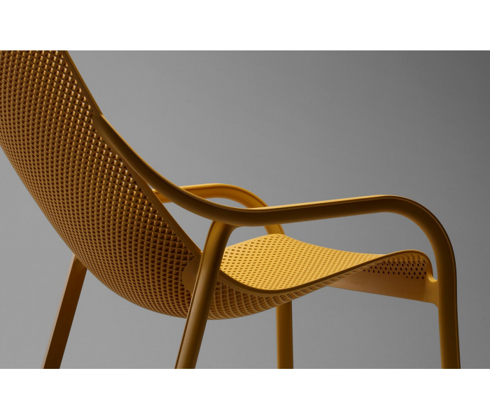 Krzeslo NARDI Net Lounge Senape details 4