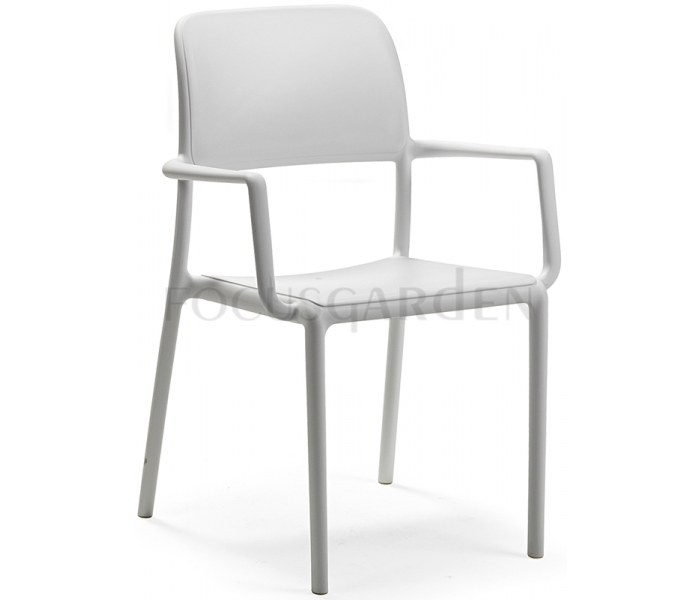 Nardi RIVA Krzesło Bianco