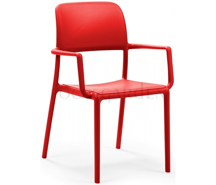 Nardi RIVA Krzesło Rosso