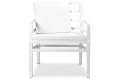 Fotel Nardi ARIA Bianco Acrilico Bianco