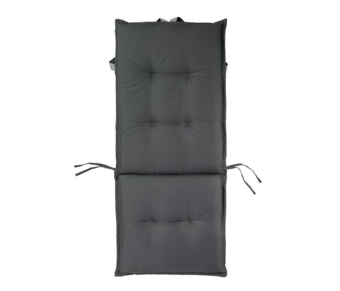 Poduszka na leżak z oparciem Smoke Grey 116x51cm - MOODME